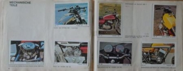 Americana "Motorrad Parade" Motorbike-Scrapbook 1970 (2447)